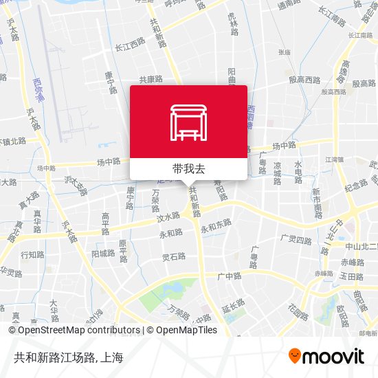 共和新路江场路地图