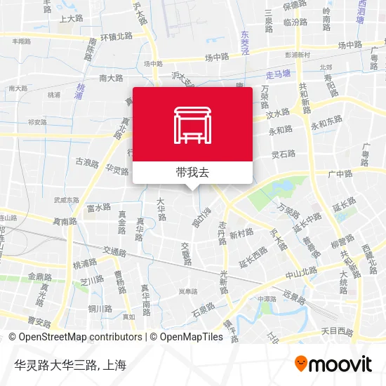 华灵路大华三路地图
