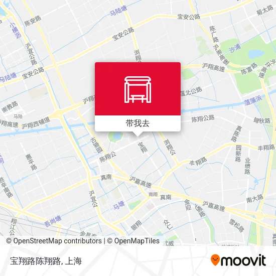 宝翔路陈翔路地图
