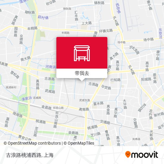古浪路桃浦西路地图