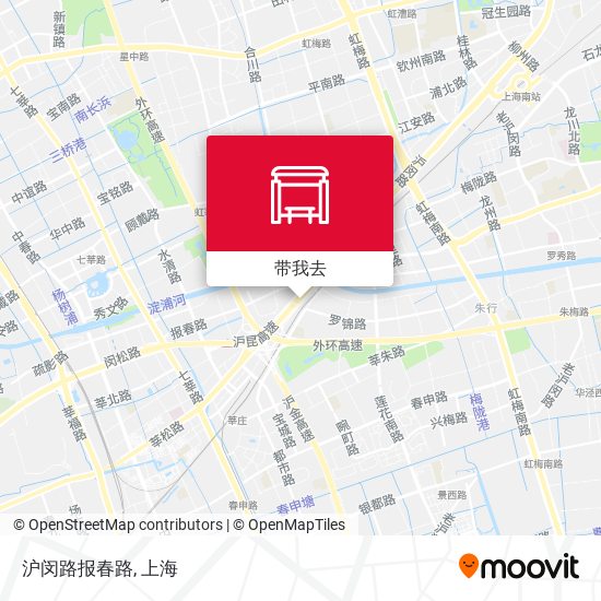 沪闵路报春路地图