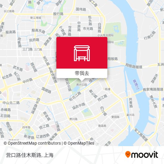 营口路佳木斯路地图