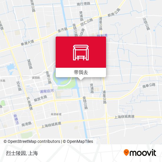 烈士陵园地图