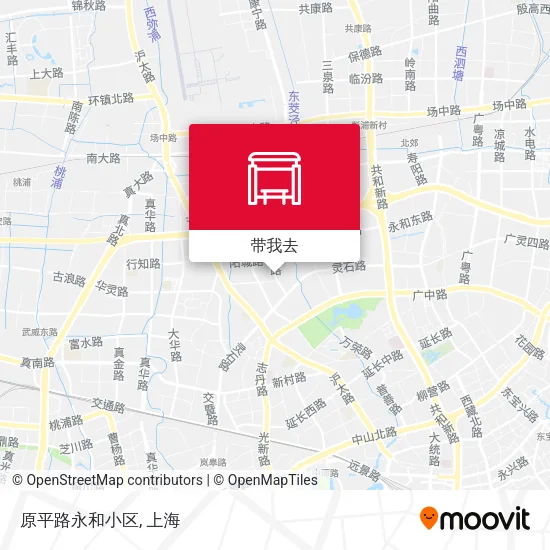 原平路永和小区地图
