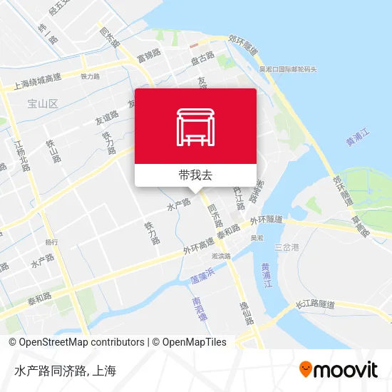 水产路同济路地图