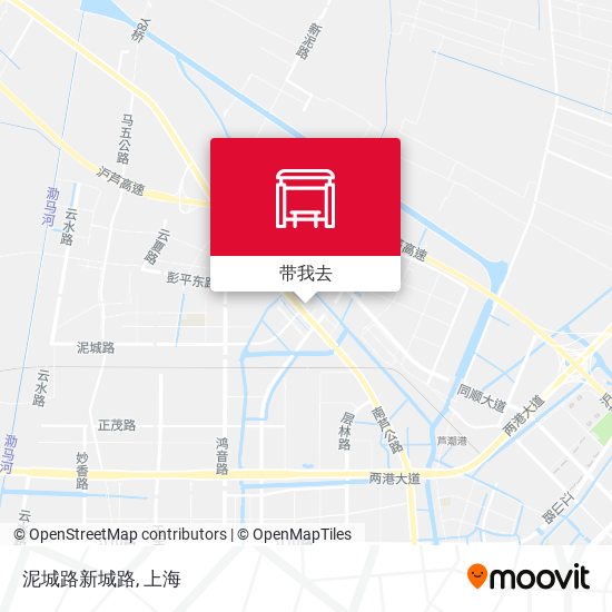 泥城路新城路地图