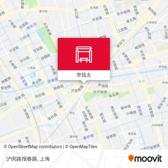 沪闵路报春路地图