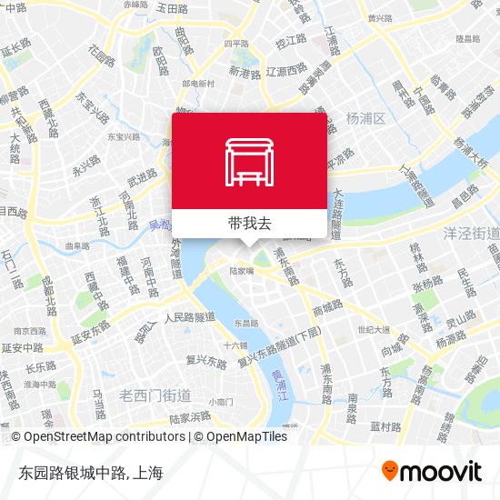东园路银城中路地图
