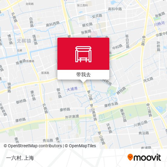 一六村地图