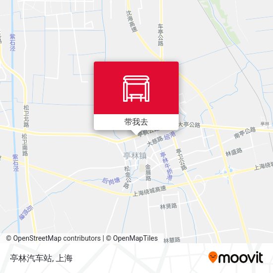 亭林汽车站地图