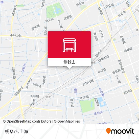 明华路地图