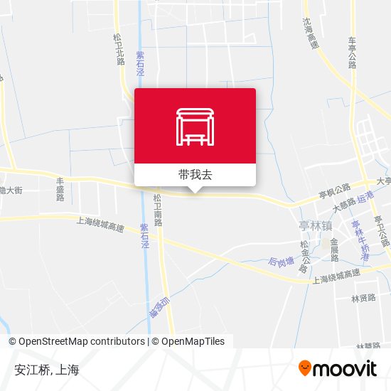 安江桥地图