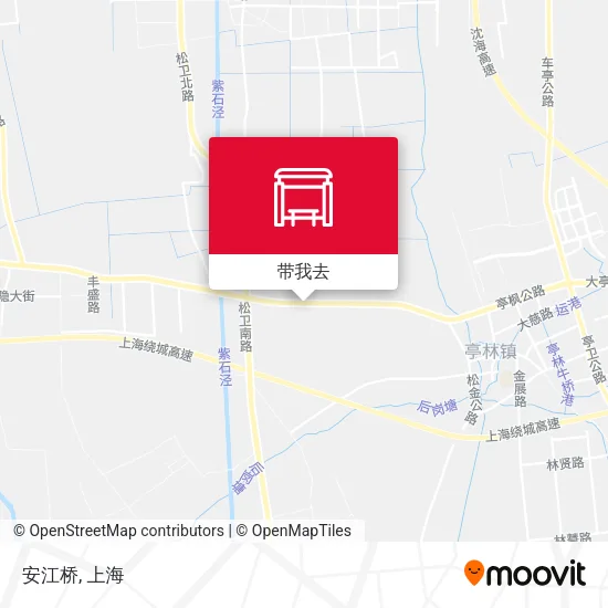 安江桥地图