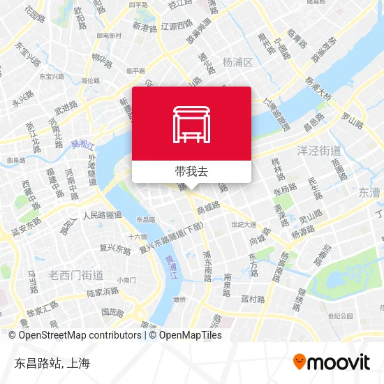 东昌路站地图