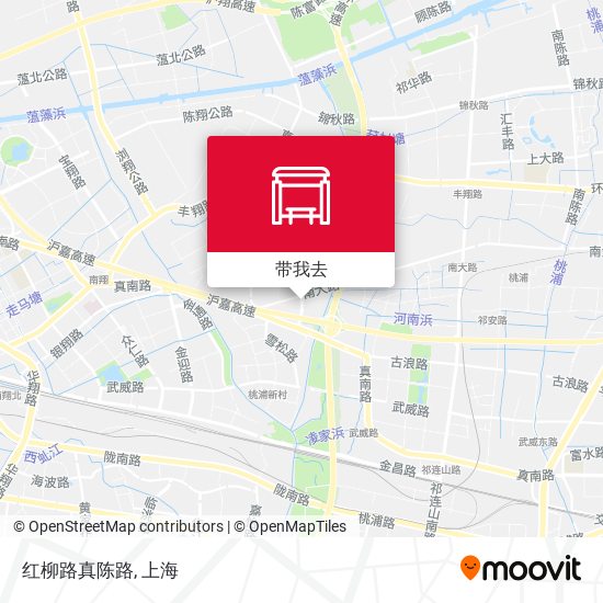 红柳路真陈路地图