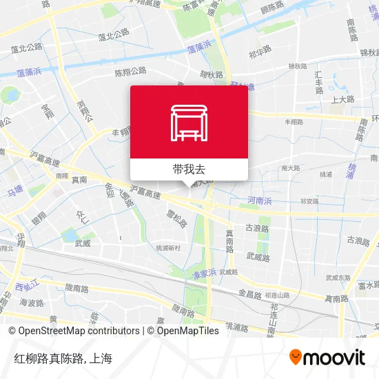 红柳路真陈路地图