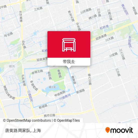唐黄路周家队地图