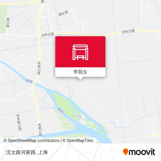 沈太路河家路地图
