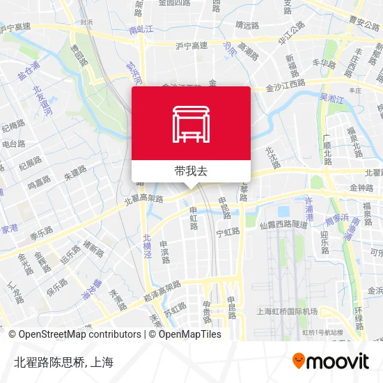 北翟路陈思桥地图