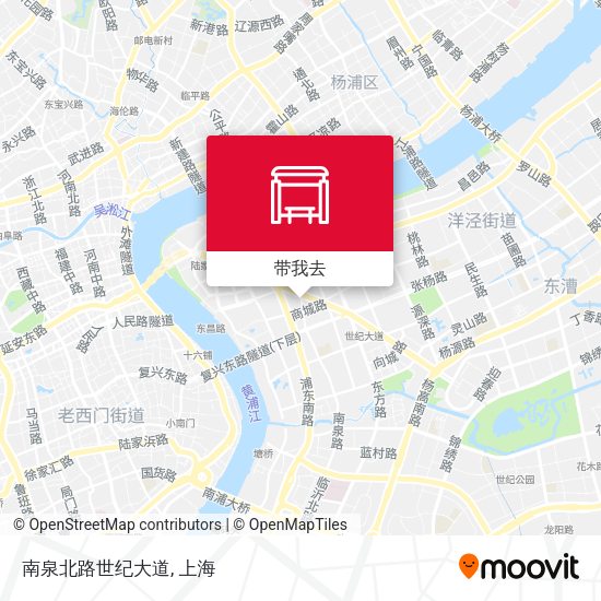 南泉北路世纪大道地图