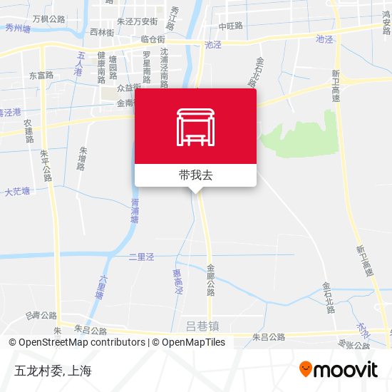 五龙村委地图