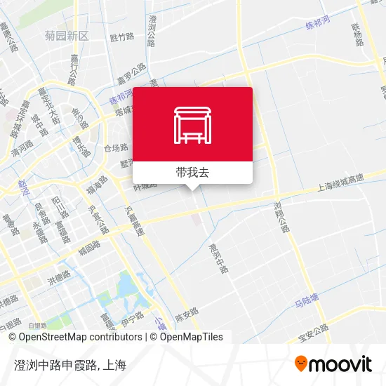 澄浏中路申霞路地图