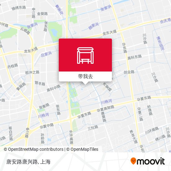 唐安路唐兴路地图