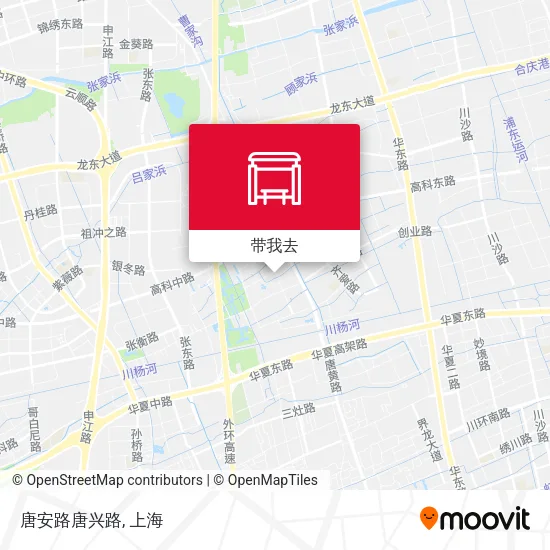 唐安路唐兴路地图
