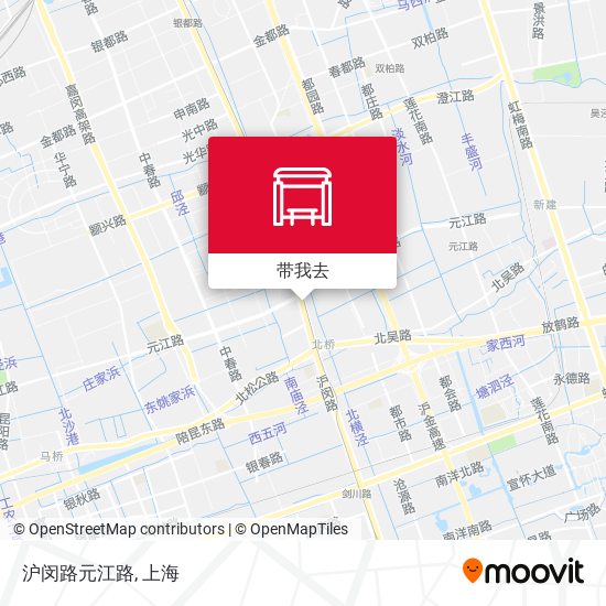 沪闵路元江路地图