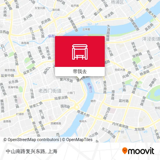 中山南路复兴东路地图