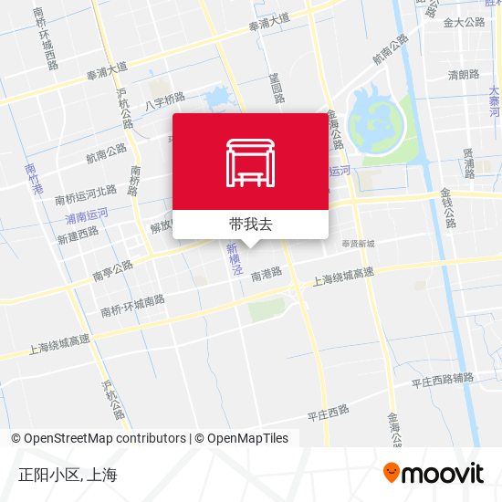 正阳小区地图