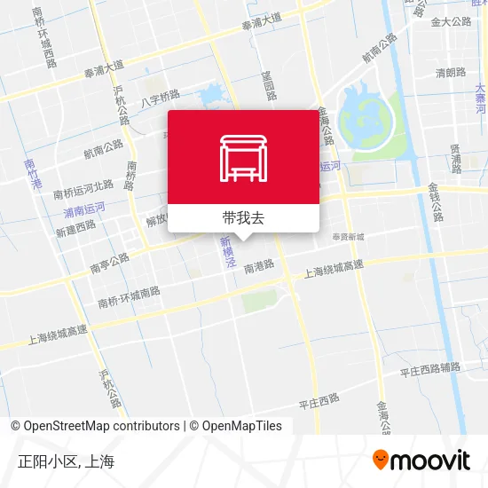 正阳小区地图