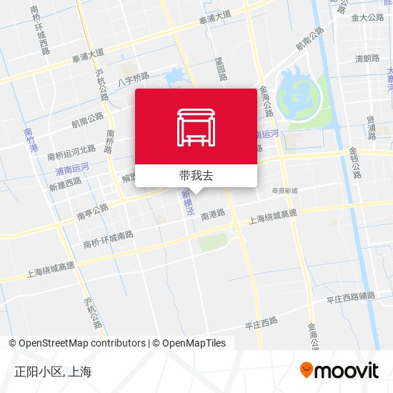 正阳小区地图