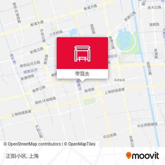 正阳小区地图