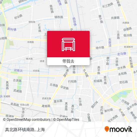 真北路环镇南路地图