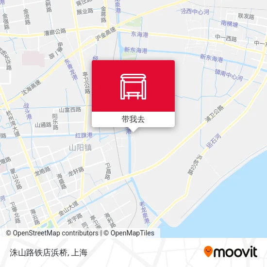 洙山路铁店浜桥地图