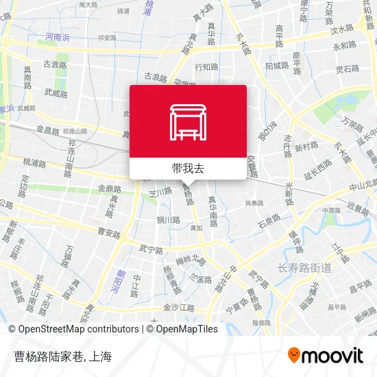 曹杨路陆家巷地图