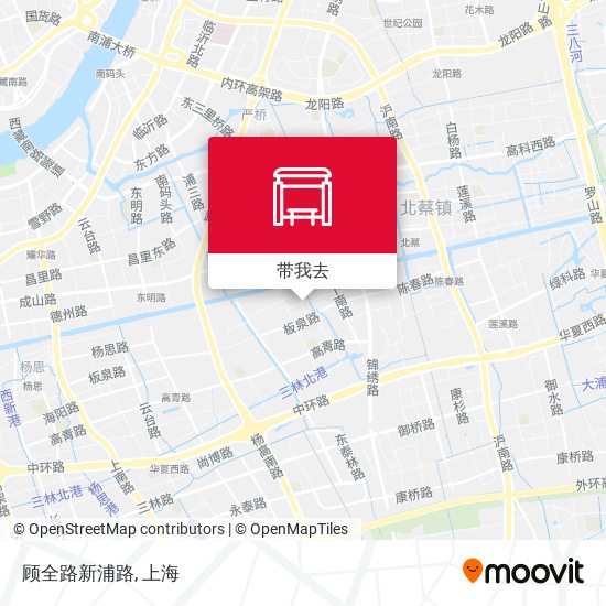 顾全路新浦路地图