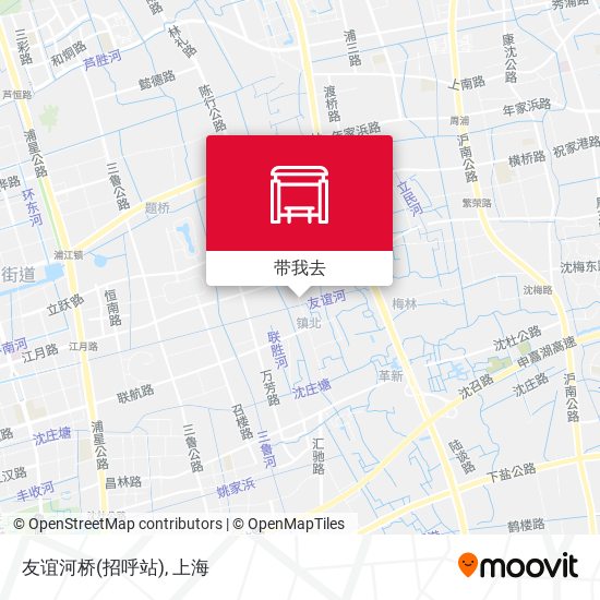 友谊河桥(招呼站)地图