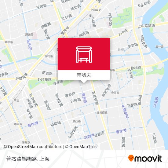 普杰路锦梅路地图