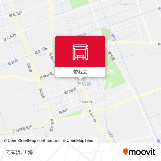 刁家浜地图