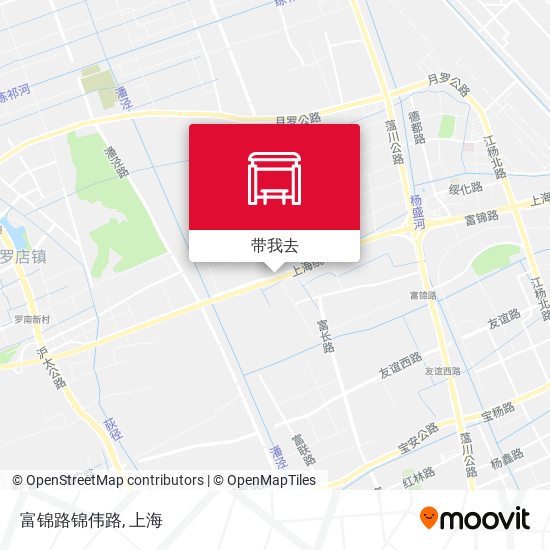 富锦路锦伟路地图