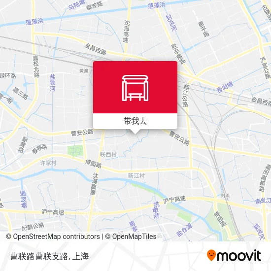 曹联路曹联支路地图