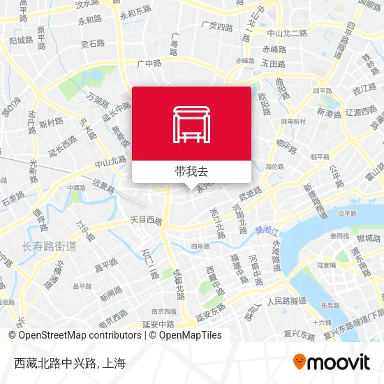 西藏北路中兴路地图