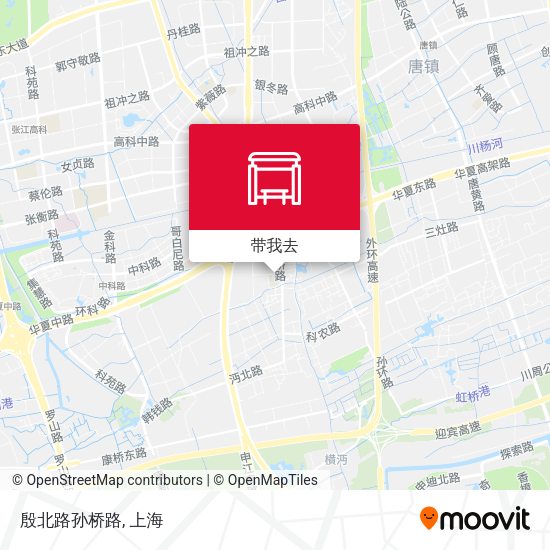 殷北路孙桥路地图