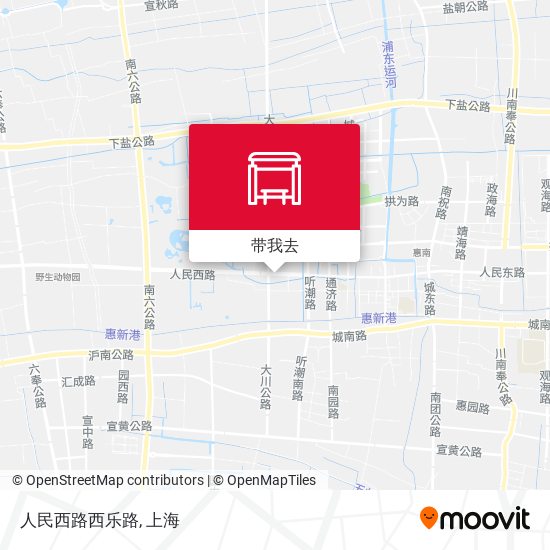 人民西路西乐路地图