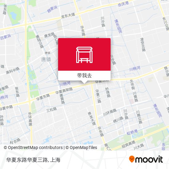 华夏东路华夏三路地图