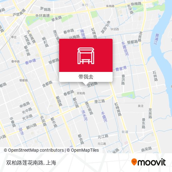 双柏路莲花南路地图