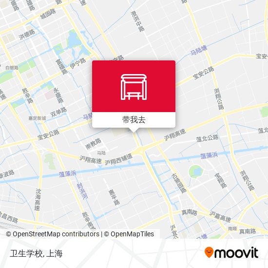 卫生学校地图