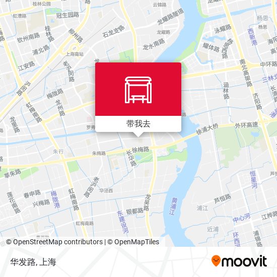 华发路地图